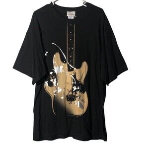 Fender XL Mens Tee Shirt The Rock‎ And Roll Lifestyle Short Sl Crew Neck Guitar